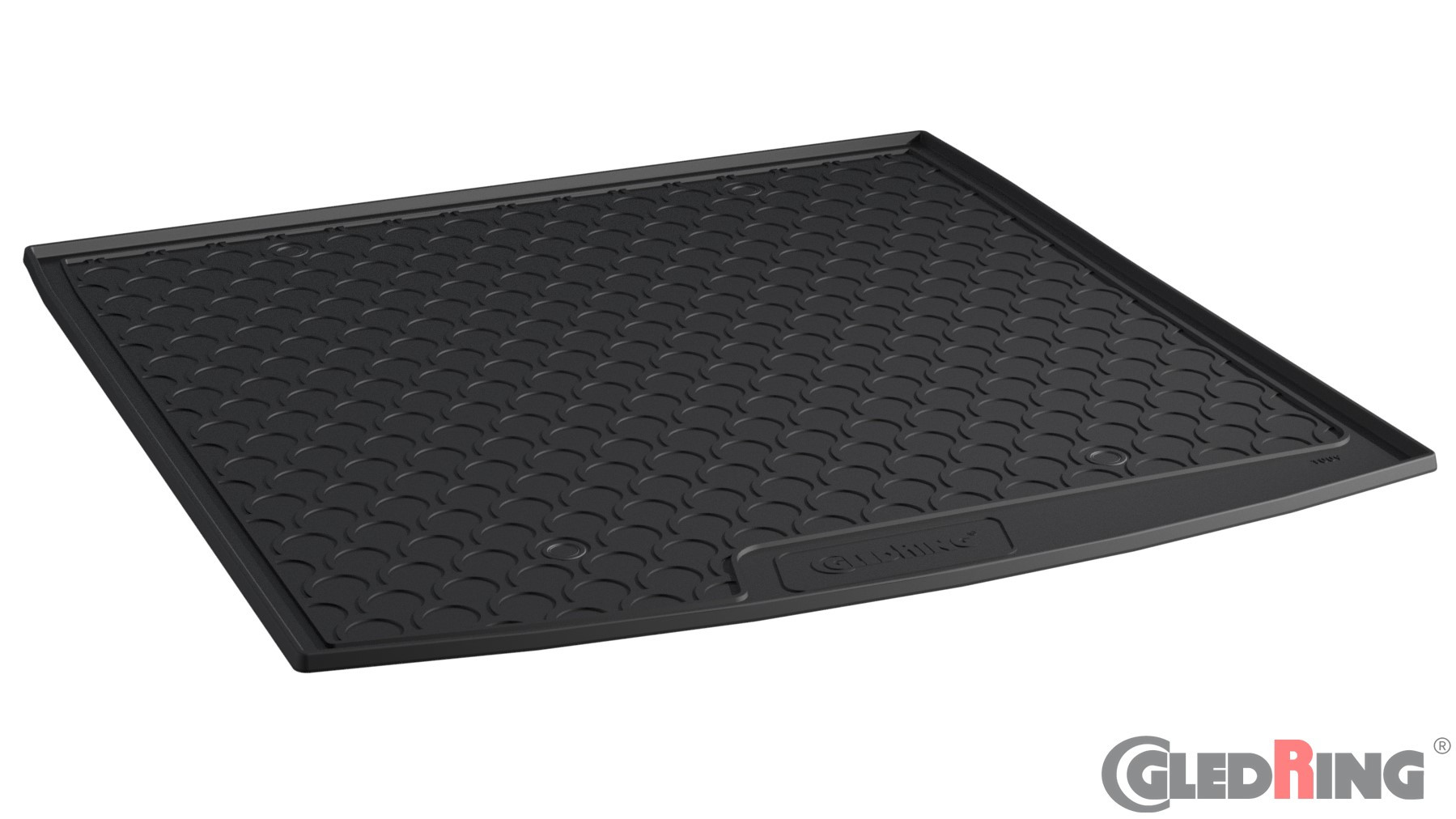 Original Gledring Premium Gummi Kofferraummatte - VOLKSWAGEN Golf VII Kombi (Oberer Boden) 2012-2020